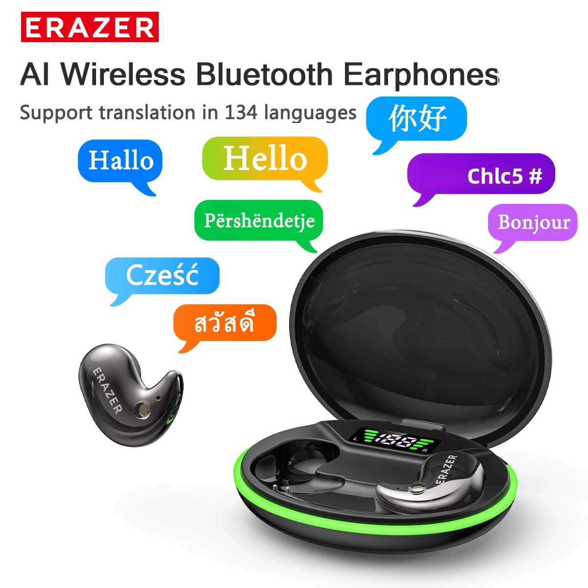 Phone Cases - EARZER XF58 In-Ear Bluetooth Hoofdtelefoon Met