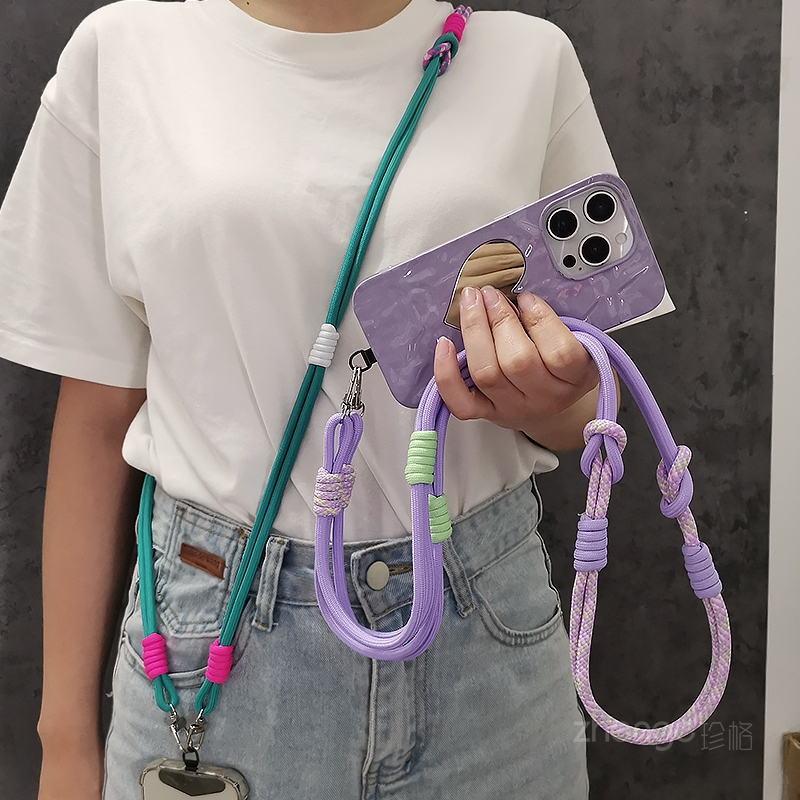 Lanyard voor mobiele telefoon  - Crossbody Lanyard Neck Strap Case recensie en prijs