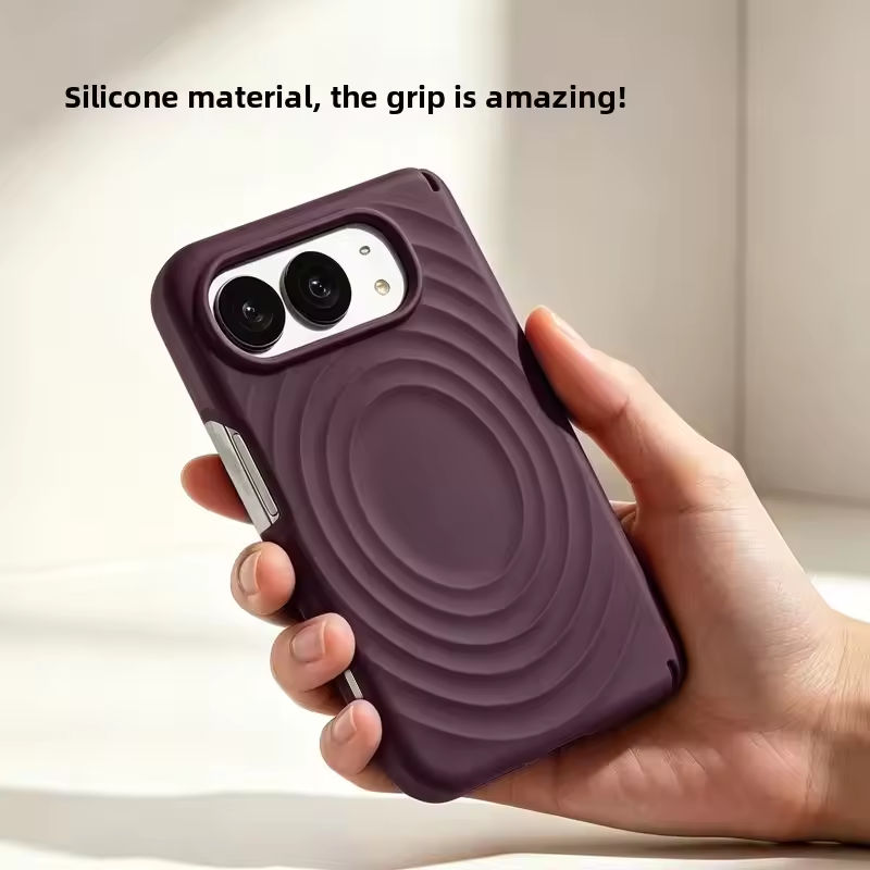 Water Ripple vloeibare silicon - Liquid Silicone Magnetic Phone Case recensie en prijs