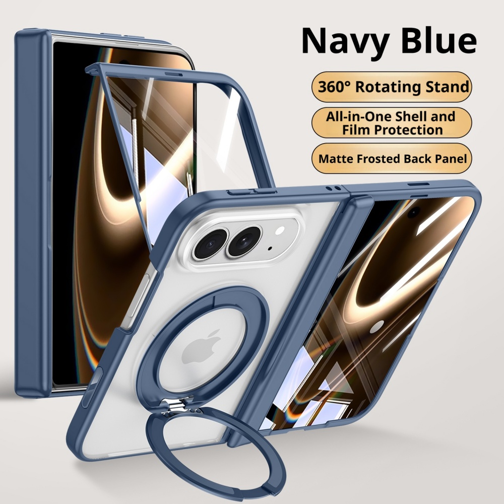 Luxe 360° draaibare hoes met M - Matte Anti Glare Screen Protector recensie en prijs