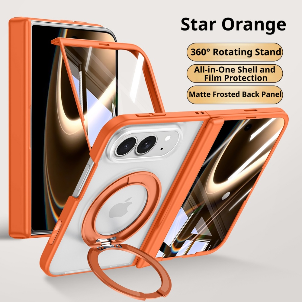 Luxe 360° draaibare hoes met M - Matte Anti Glare Screen Protector recensie en prijs
