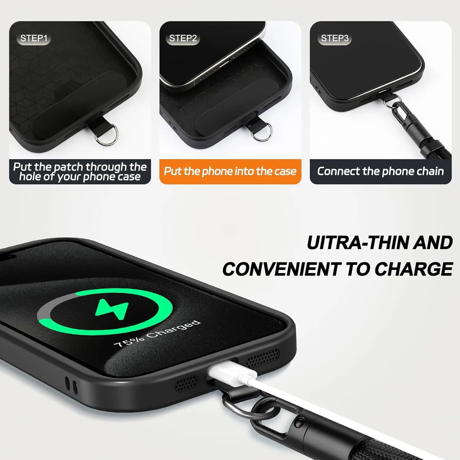 Universele telefoonkoord met c - Crossbody Lanyard Neck Strap Case recensie en prijs