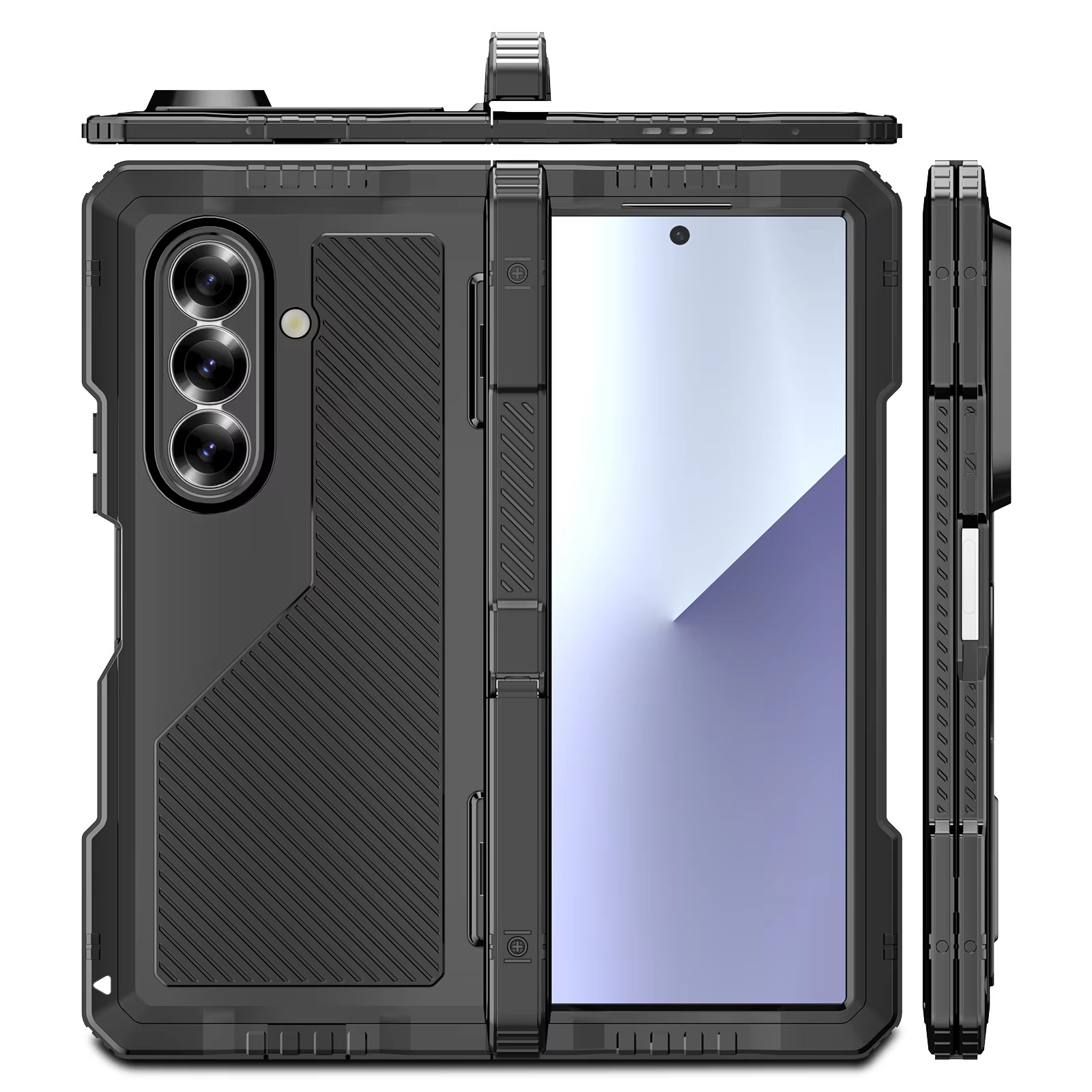 Voor Saumsung Z Fold 7 6 5 4 M - Heavy Duty 360 Full Body Protective Case recensie en prijs