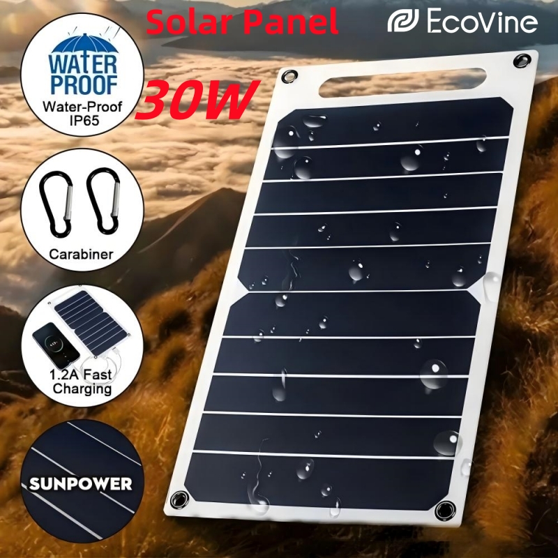 5V zonnepaneel USB Type-C opla - Power Banks recensie en prijs